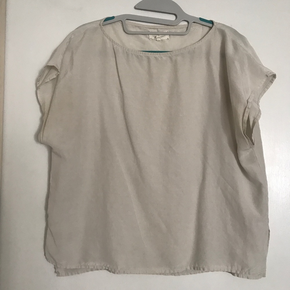 🛍 Lou & Grey Silk Boxy T-Shirt